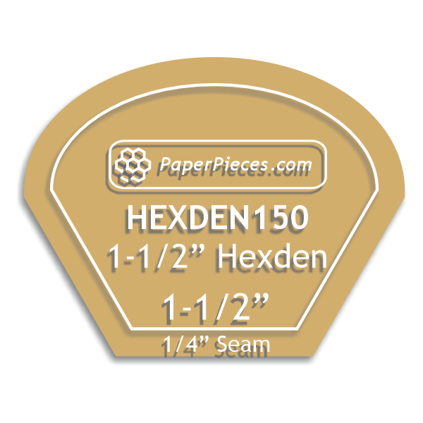 1-1/2" Hexden