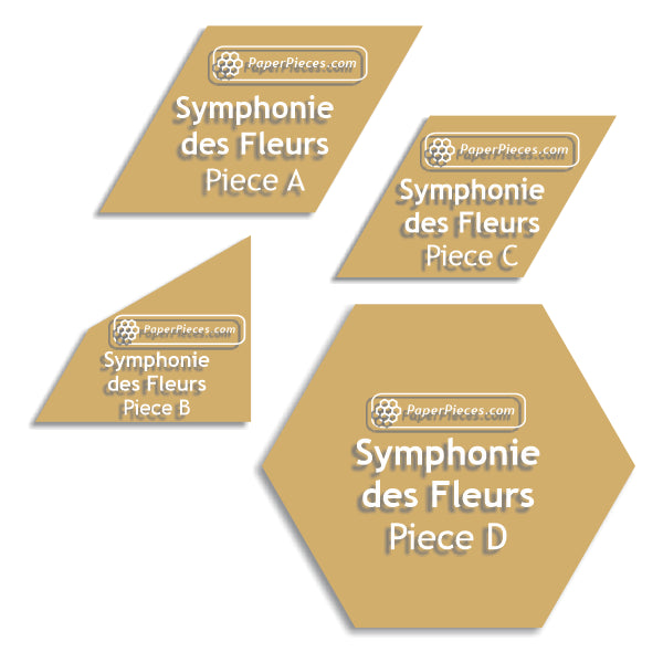 Symphonie des Fleurs from Millefiori Quilts 5 by Willyne Hammerstein