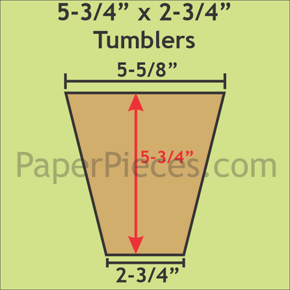 5-3/4" x 2-3/4" Tumbler