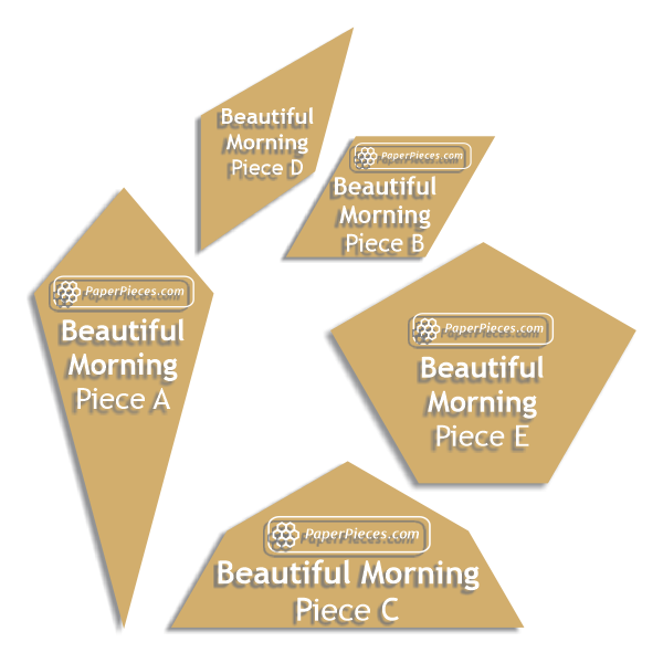 Oh, What a Beautiful Morning from Millefiori Quilts 6 by Willyne Hammerstein