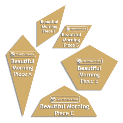 Oh, What a Beautiful Morning from Millefiori Quilts 6 by Willyne Hammerstein