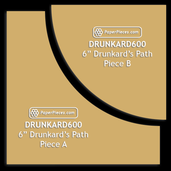 6" Drunkard's Path