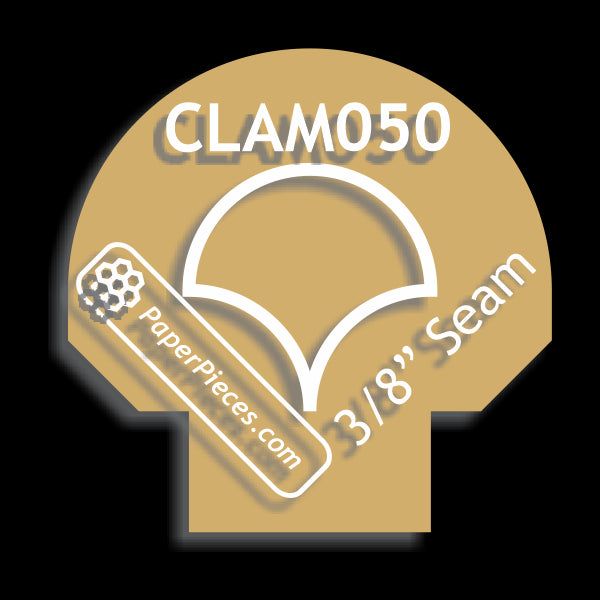 1/2" Clamshell