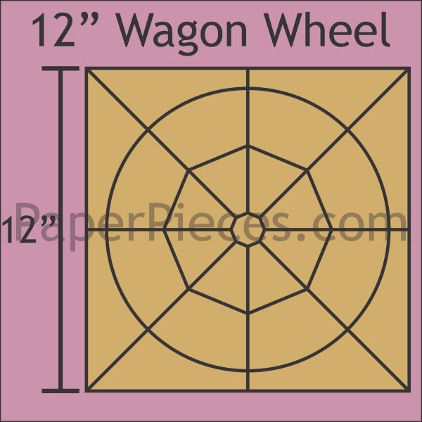 12" Wagon Wheel