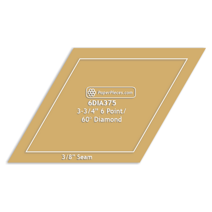 3-3/4" 6 Point Diamond