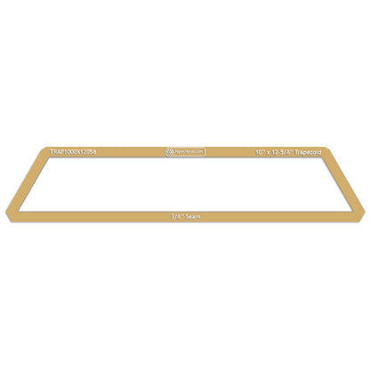 10" x 12-5/16" Trapezoid