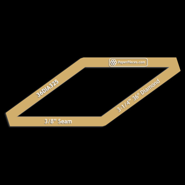3-1/4" 36 Degree Diamond