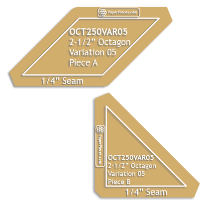 2-1/2" Octagon Variation 05