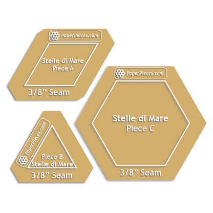 Stelle di Mare from Millefiori Quilts 5 by Willyne Hammerstein