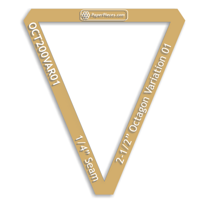 2-1/2" Octagon Variation 01