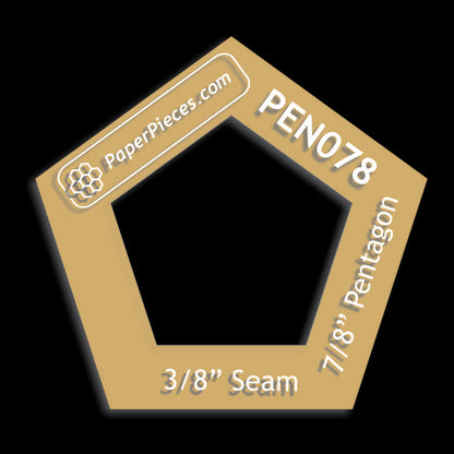 7/8" Pentagon
