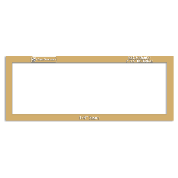 2" X 6" Rectangles