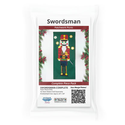 Go Nuts: Swordsman Nutcracker by Patchwork Picnic