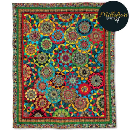 Boogie Woogie found in Millefiori Quilts 4 by Willyne Hammerstein