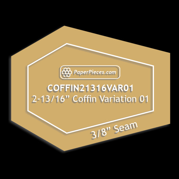 2-13/16" Coffin Variation 01