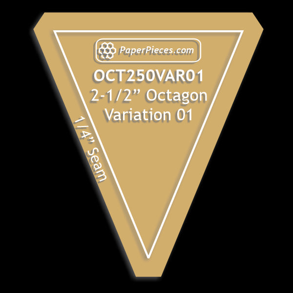 2-1/2" Octagon Variation 01