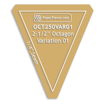 2-1/2" Octagon Variation 01