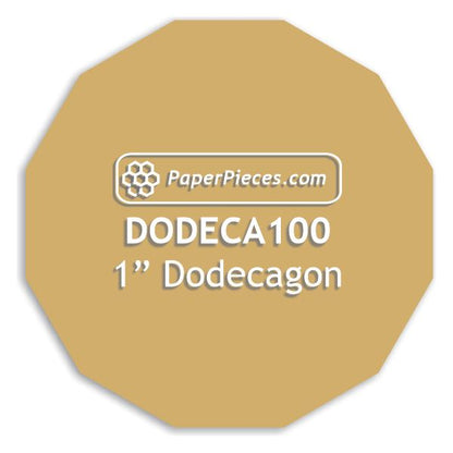 1" Dodecagon