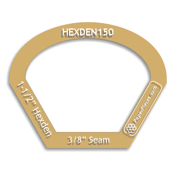 1-1/2" Hexden