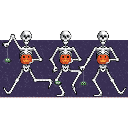 Sully Skeleton by Leah Walker of Patchwork Picinic