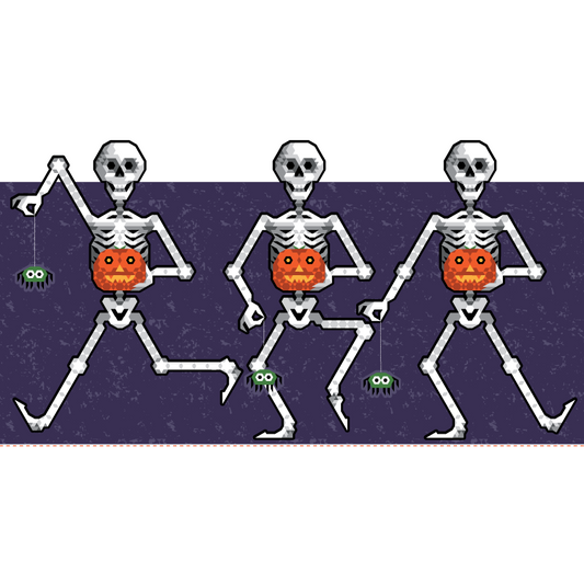 Sully Skeleton by Leah Walker of Patchwork Picinic