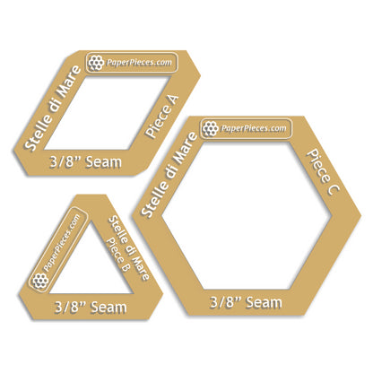 Stelle di Mare from Millefiori Quilts 5 by Willyne Hammerstein