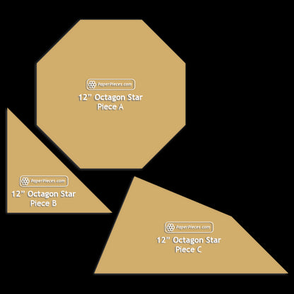 12" Octagon Star