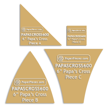 6" Papa's Cross