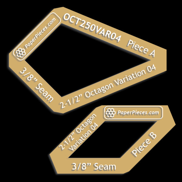 2-1/2" Octagon Variation 04