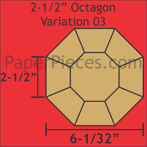 Octagon File 2-1/2