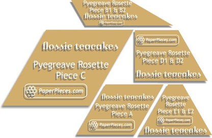 Pyegreave Rosette by Florence Knapp