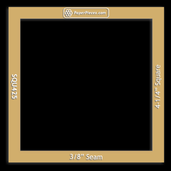 4-1/4" Square