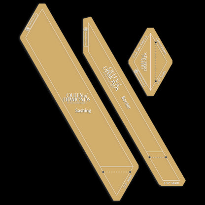 Queen of Diamonds by Pink Door Fabrics