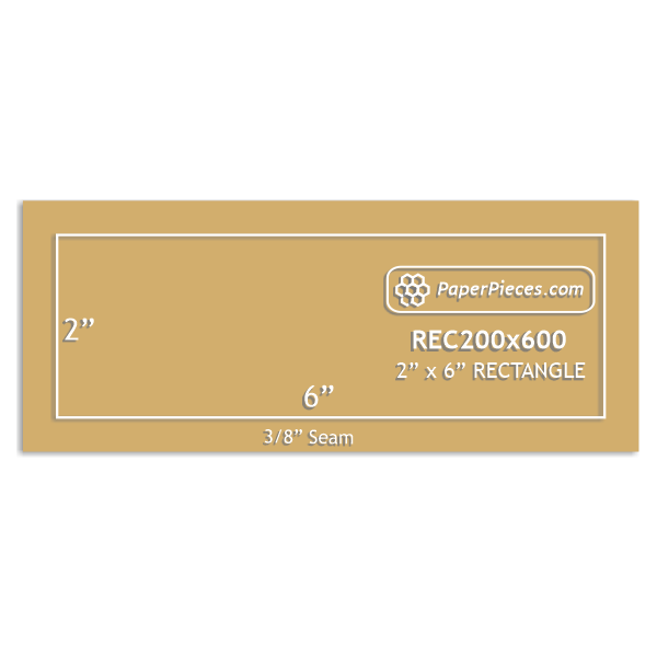 2" X 6" Rectangles