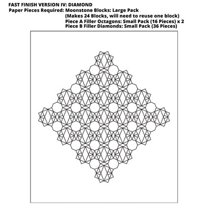 Moonstone by Giucy Giuce: Fast Finish Pieces & Templates