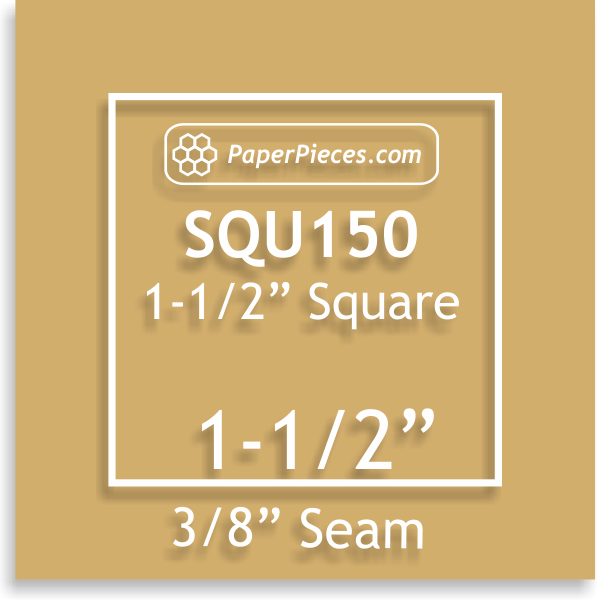 1-1/2" Squares