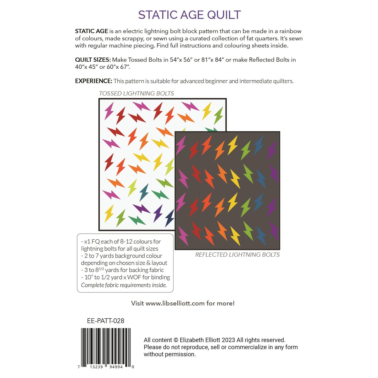 Static Age Pattern by Libs Elliott