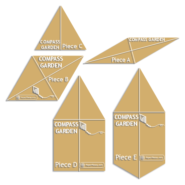 Compass Garden by Darty Kite Co