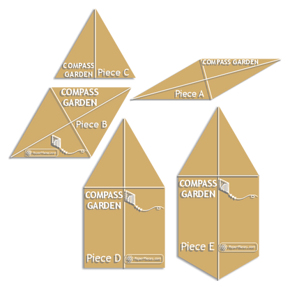 Compass Garden by Darty Kite Co