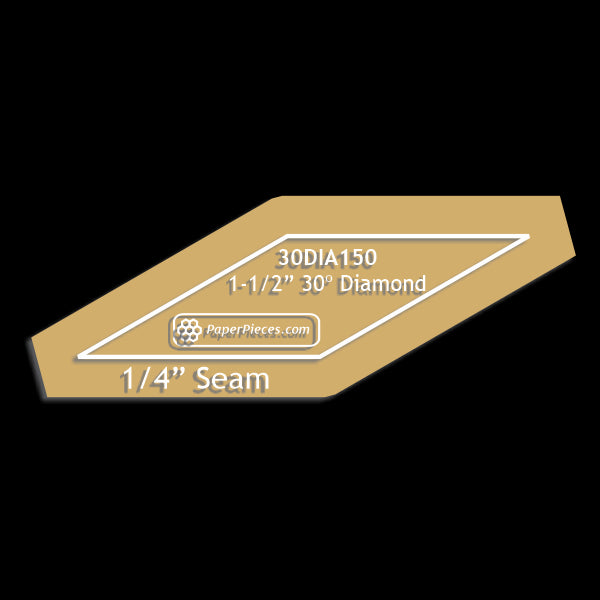 1-1/2" 30 Degree Diamond
