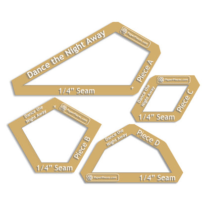 Dance the Night Away from Millefiori Quilts 5 by Willyne Hammerstein