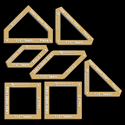 Stars Upon Stars by Laundry Basket Quilts