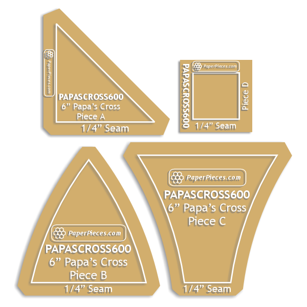 6" Papa's Cross