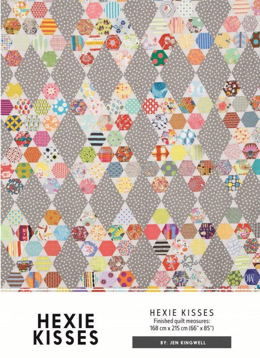 Hexie Kisses Pattern by Jen Kingwell (Pattern Only)