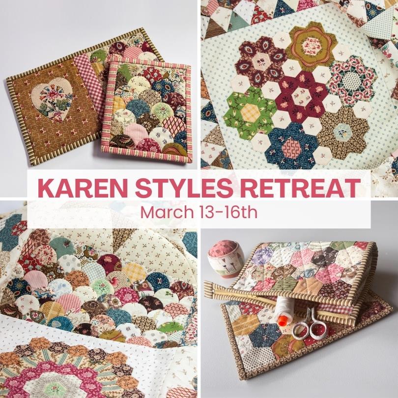 Retreat with Karen Styles: March 13th - 16th