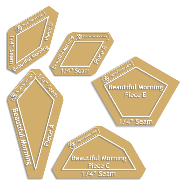 Oh, What a Beautiful Morning from Millefiori Quilts 6 by Willyne Hammerstein