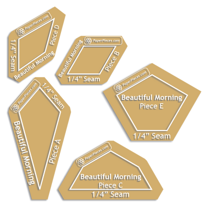 Oh, What a Beautiful Morning from Millefiori Quilts 6 by Willyne Hammerstein