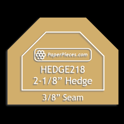 2-1/8" Hedge