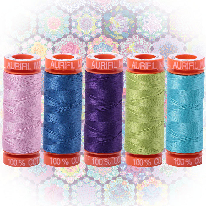 EXCLUSIVE Collective Garden Aurifil Thread Set