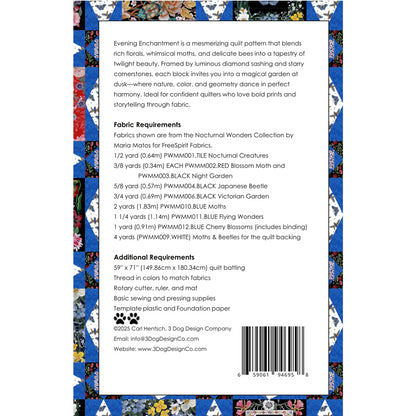 Evening Enchantment Pattern by Carl Hentsch of 3 Dog Designs